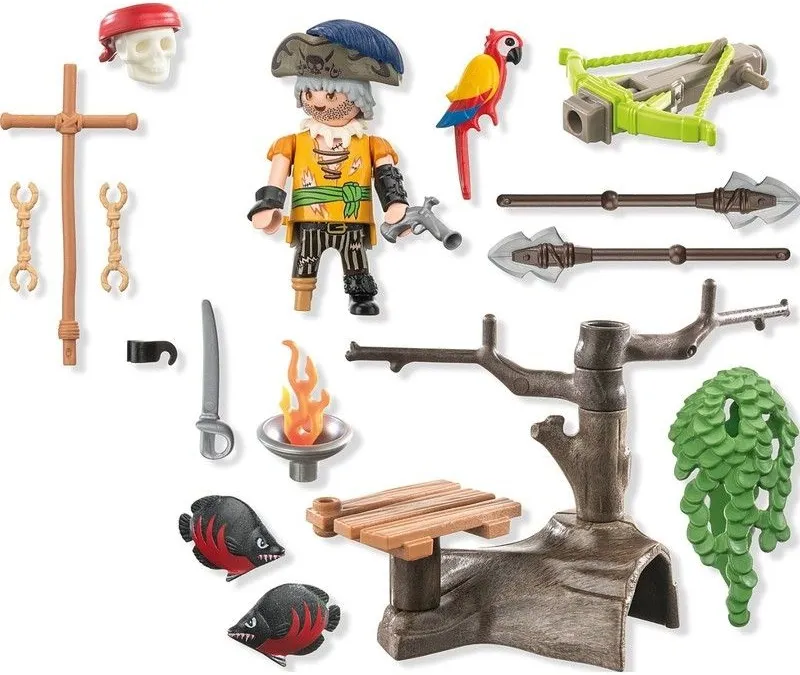 פיראט עם בליסטרה Playmobil 71795