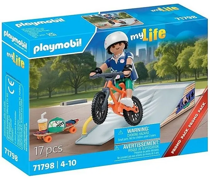 סקייטבורד עם רמפה Playmobil 71798