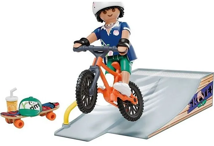 סקייטבורד עם רמפה Playmobil 71798
