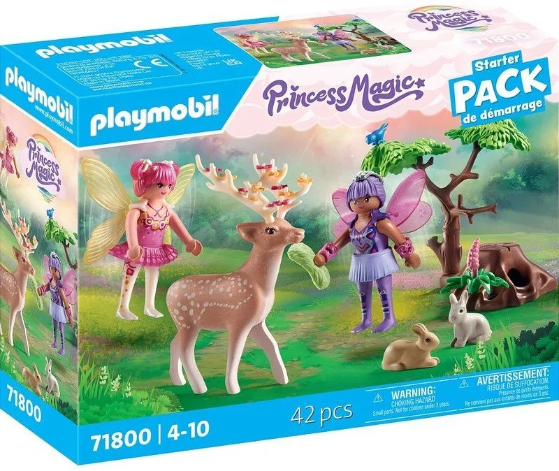 חבילת פיות עם חיות יער Playmobil 71800