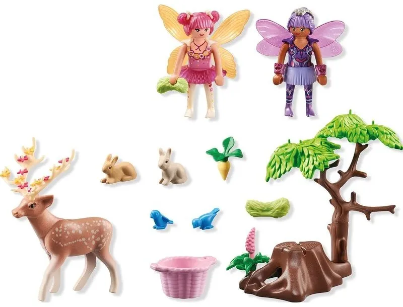 חבילת פיות עם חיות יער Playmobil 71800