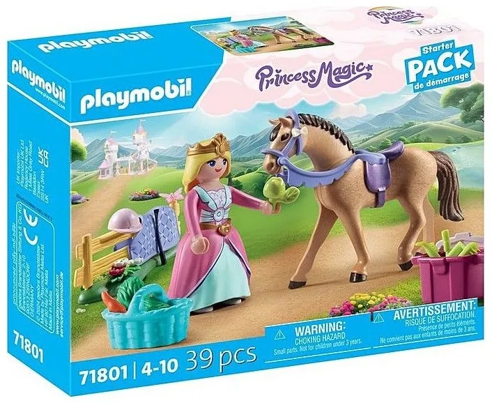 חבילת נסיכה עם סוס Playmobil 71801