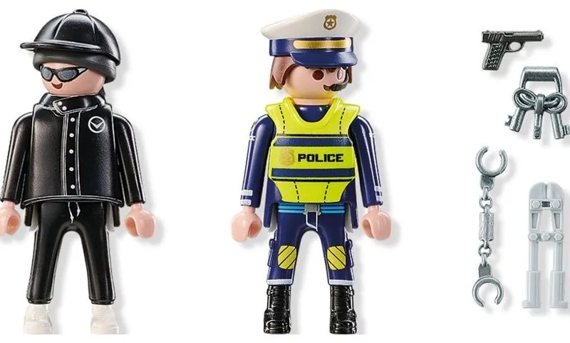 שוטר ופורץ Playmobil 71804