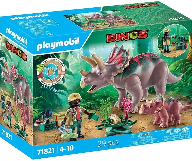 משפחת טריצרטופס Playmobil 71821