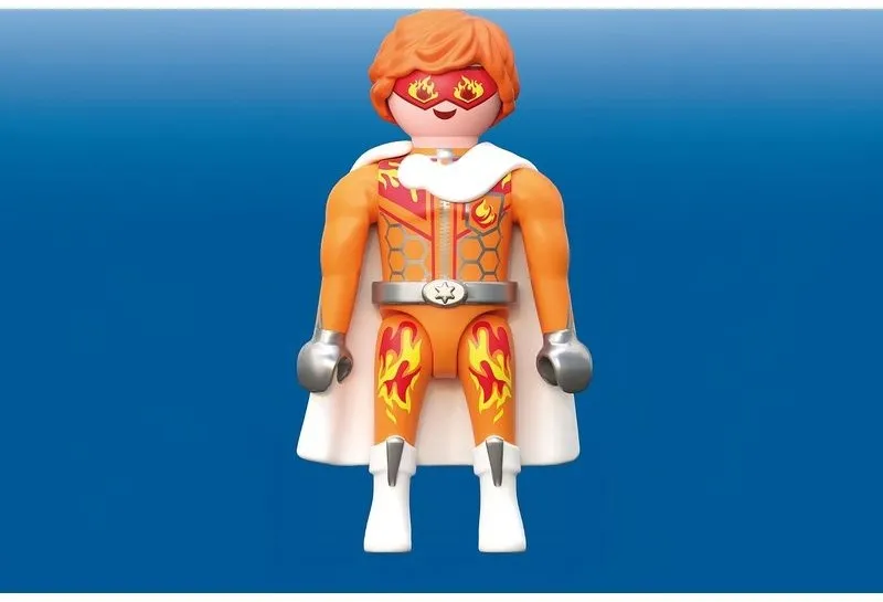 קרב גיבורים נגד לטאה ענקית Playmobil 71831
