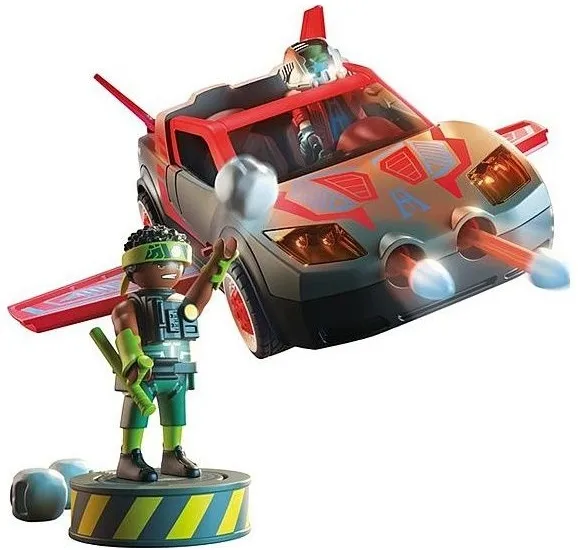 גיבור עם רכב Playmobil 71832