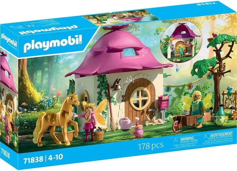 בית פיות נעים עם חד-קרן זהוב Playmobil 71838
