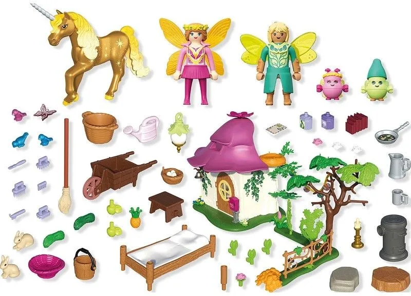 בית פיות נעים עם חד-קרן זהוב Playmobil 71838