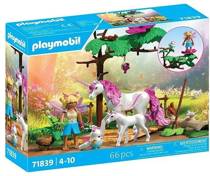 אורווה קסומה של חד-קרן לאם ולסייח Playmobil 71839