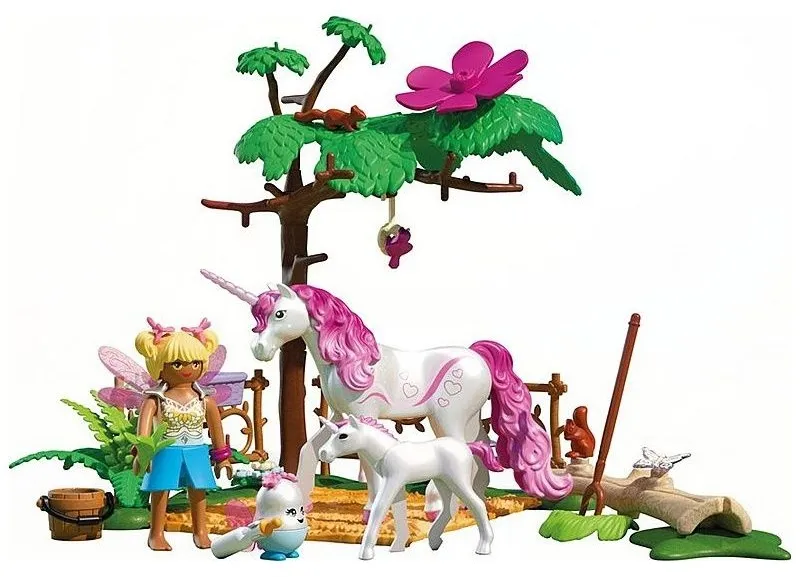 אורווה קסומה של חד-קרן לאם ולסייח Playmobil 71839