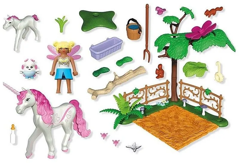 אורווה קסומה של חד-קרן לאם ולסייח Playmobil 71839