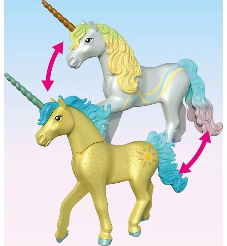 פריחת שמש חד קרן אספנות עם פיה Playmobil 71842