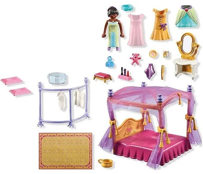 חדר שינה עם חדר הלבשה Playmobil 71847