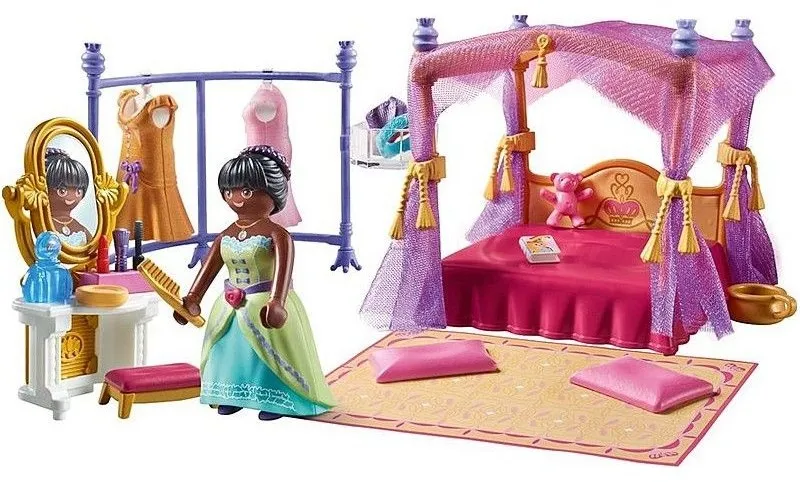 חדר שינה עם חדר הלבשה Playmobil 71847