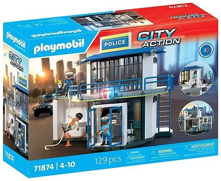 מרדף משטרתי עם טנדר Playmobil 71874