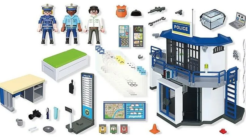 מרדף משטרתי עם טנדר Playmobil 71874