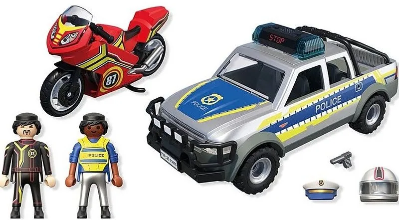 תחנת משטרה עם חדר חקירה Playmobil 71875