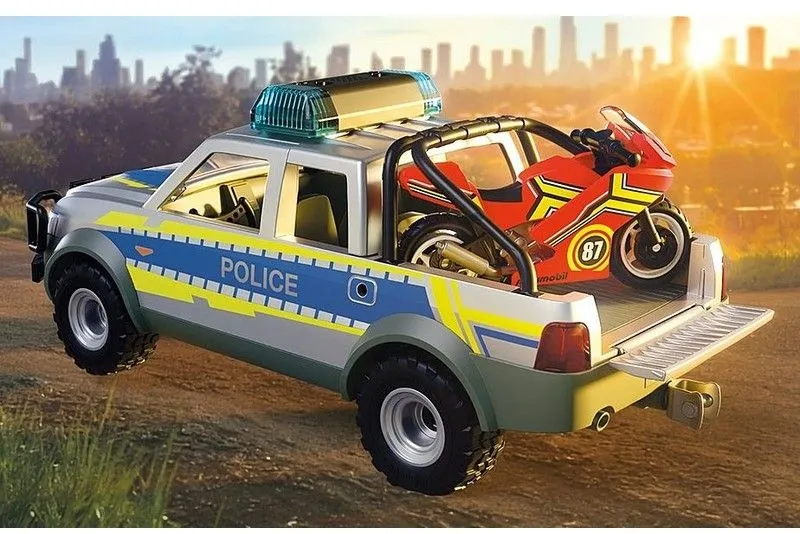 תחנת משטרה עם חדר חקירה Playmobil 71875