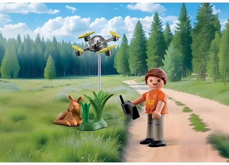 חילוץ במבי עם רחפן Playmobil 71880