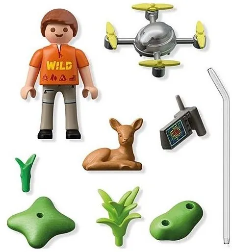 חילוץ במבי עם רחפן Playmobil 71880