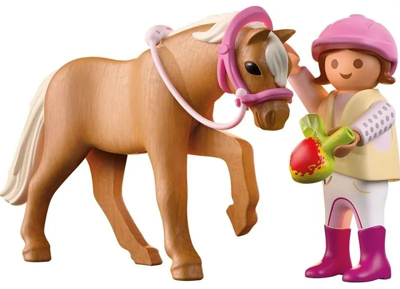 ילדה עם פוני Playmobil 71887