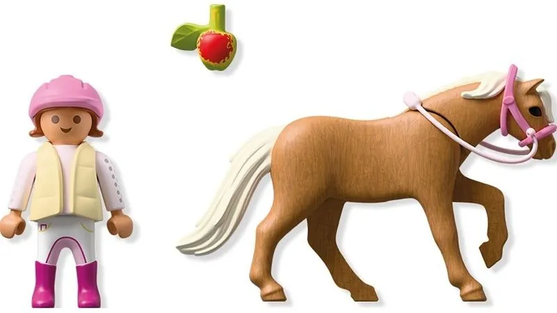 ילדה עם פוני Playmobil 71887