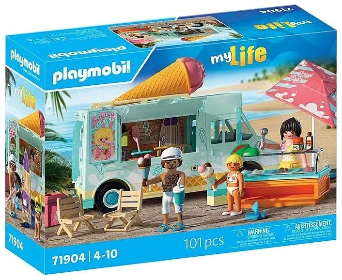 מגדל מציל עם עגלת חוף Playmobil 71904