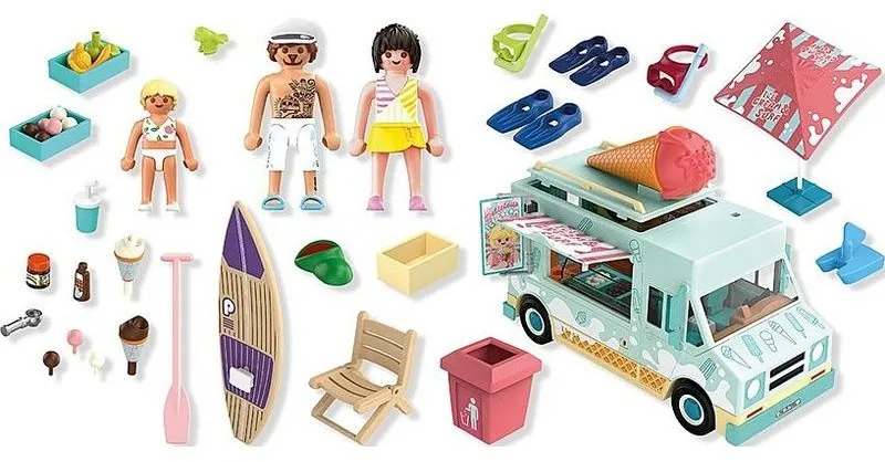 מגדל מציל עם עגלת חוף Playmobil 71904