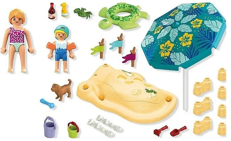 בילוי משפחתי בחוף הים Playmobil 71906