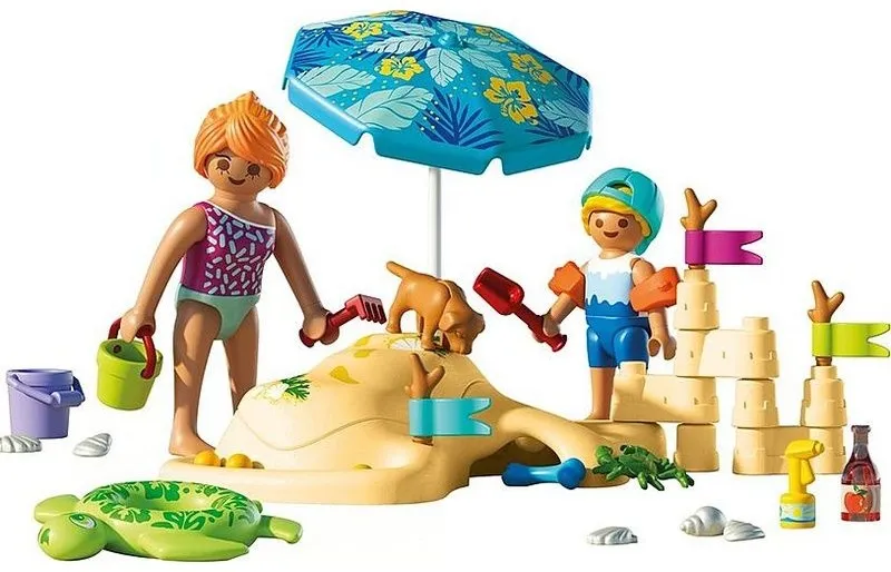בילוי משפחתי בחוף הים Playmobil 71906