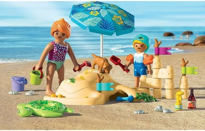 בילוי משפחתי בחוף הים Playmobil 71906