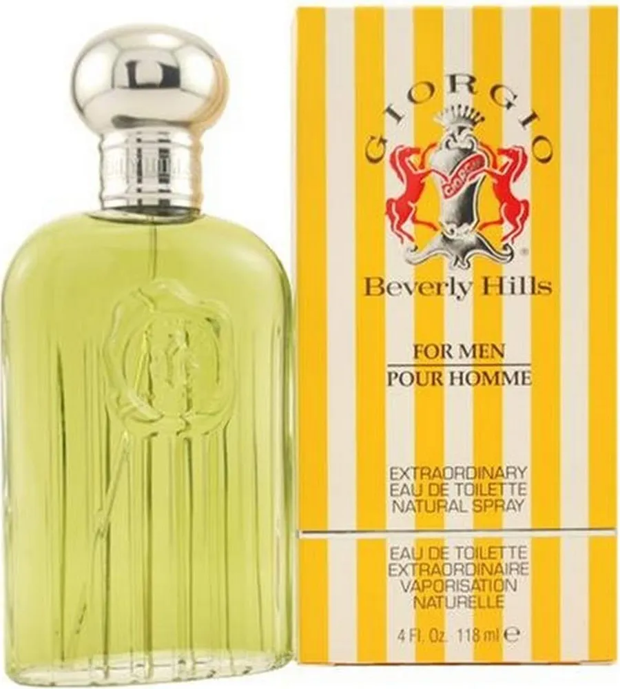 בושם לגבר Giorgio Beverly Hills Pour Homme E.D.T 118ml