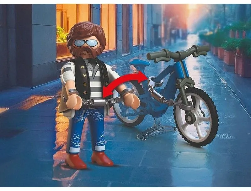 שוטר וגנב אופניים Playmobil 72076