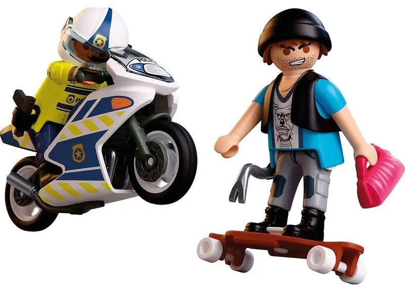 מרדף אופנועים Playmobil 72079