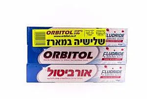 משחת שיניים Orbitol בטעם מנטה – 145 גרם