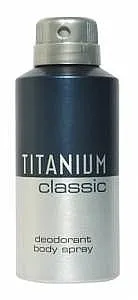 דאודורנט ספריי לגבר Titanium Classic בנפח 150 מ"ל