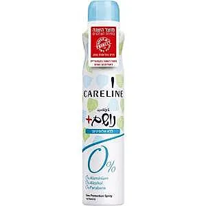 דאודורנט ספריי לאישה Careline 0% Aluminium בנפח 200 מ"ל