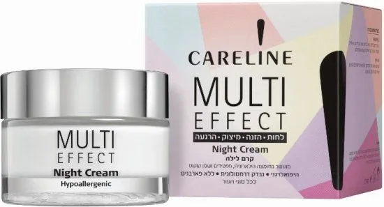 קרם לילה Careline Multi Effect – נפח 50 מ"ל