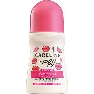 דאודורנט רול לאישה Careline לנערות Sweet Kiss בנפח 75 מ"ל