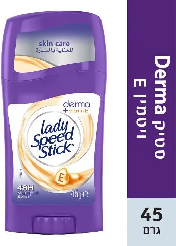 דאודורנט סטיק לאישה Speed Stick ויטמין E – 45 גרם