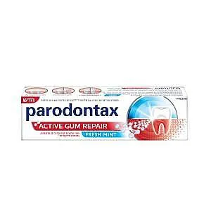 משחת שיניים Parodontax פרו לשיקום חניכיים בטעם מנטה מרענן – 75 מ"ל