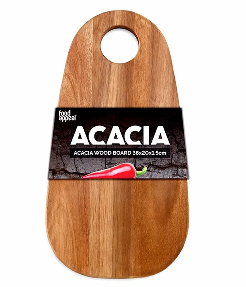 קרש חיתוך עץ שיטה 1.5*20*38 ס"מ ACACIA – מבית Food Appeal