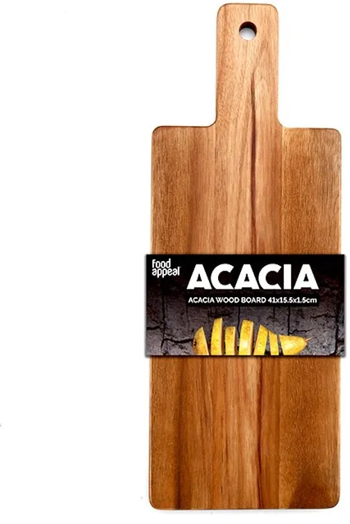קרש חיתוך עץ שיטה 1.5*15.5*41 ס"מ ACACIA – מבית Food Appeal