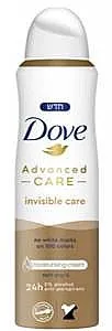 דאודורנט ספריי לאישה Dove Invisible Care בנפח 150 מ"ל