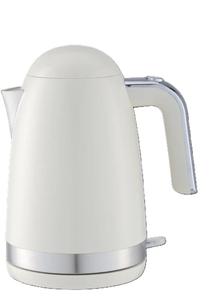 קומקום חשמלי מנירוסטה 1.7 ליטר מבית INFINITY דגם INF300 – צבע לבן
