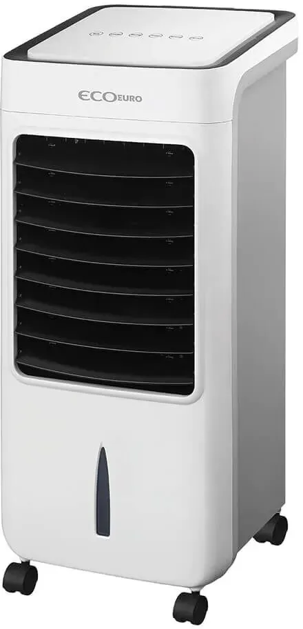 מצנן אוויר דיגיטלי Eco Euro HAFC-128 80W בצבע לבן