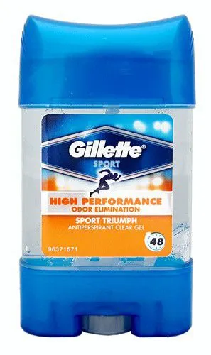 דאודורנט ג'ל לגבר Gillette Sport Triumph בנפח 70 מ"ל