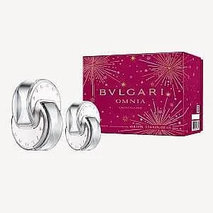 סט לאישה Bvlgari Omnia Crystalline E.D.T 65 ml + 15 ml בושם + מיני בושם