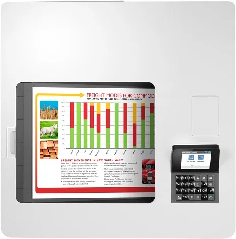 מדפסת לייזר צבעונית HP Color LaserJet Enterprise M554dn 7ZU81A