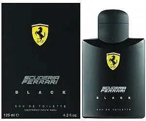בושם לגבר Ferrari Black Scuderia E.D.T 125 ml